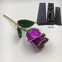 Valentine's Day Mother's Teacher's Colored Gilded Rose Crafts