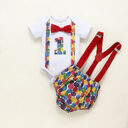 Children's Clothing Summer Baby Romper Birthday