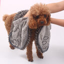 Pet Scrubbing Towel For Cats And Gloved Bath