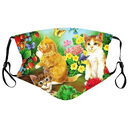 Cotton Mask Cute Cartoon Dustproof And Warm Adult