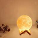3D Printing Moon Night Table Lamp Chinese Valentine's