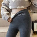 Women's High Waist Plus Velvet Thick Slim Slimming
