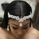 Head Chain Bridal Jewelry Women Luxury High-end Zircon