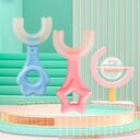 U-shaped Baby Toothbrush Children 360 Degree Teethers Soft