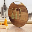 4-piece Cheese Knife And Board Set