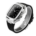 Metal Watch Case Rubber Strap Smart Accessories