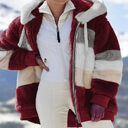 Winter Thick Warm Teddy Coat Woman Lapel Long
