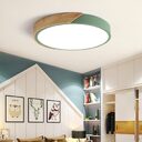 Led Ceiling Light Macaron Round Bedroom