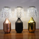 LED Charging Retro Table Lamp Personality American