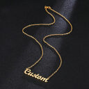 DIY Personalized Pendant Name Necklace For Women Stainless