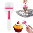Cake Batter Scoop Can Push Labor-saving Cupcake Spoon