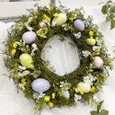 Nordic Easter Egg Simulation Garland Decoration Door Pendant