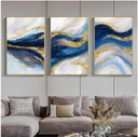 Abstract Canvas Painting Contemporary Art Poster Modern Home