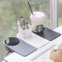 Multi-purpose Large Plastic Desk Cup Holder Tableside Storage