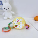 Silicone Children's Change Portable Crossbody Fruit Donut Shoulder
