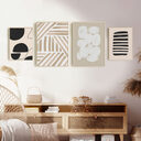 Geometric Shapes Wall Poster Room Decor Luxury Picture