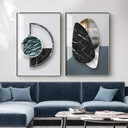 Abstract Geometric Canvas Painting Picture Home Decor Wall