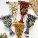 Home Decor Mini Macrame Plant Hangers For Air