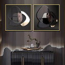 Modern Abstract 3D Metal Wall Art Canvas Painting