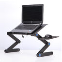 Aluminum alloy laptop desk foldable bed dormitory lazy