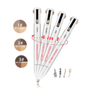 spinning round pencil