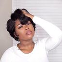 Short Bob Wig Lace Frontal Wigs For Black