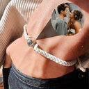 Creative Color Photo Projection Bracelet Hand Woven Lovers