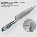 Kitchen Chef Japanese Style Seido Santoku Knife
