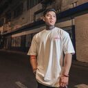 Men Muscular Loose Fashion Half Sleeve