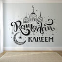 Muslim Wall Sticker Quote Eid Mulabak Ramadan Kareem