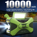 3 In 1 Portable Radio Hand Crank Am-Fm-Noaa
