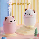 Air Humidifier Cute Cat Ultra-Silent USB Office Household