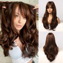 Net Red Wind With Eight Character Bangs Dark