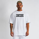 Five-point Sleeve Style Bodybuilding Sports Tshirt Round Neck