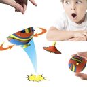 Children Toys Camouflage Bounce Rubber Popping Bowls Novelty