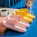 Summer Home Household Bath EVA Solid Sandals