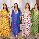 Middle East Women's Dubai Abaya Muslim Dress