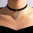 Chokers Witchy Gothic Grunge Collar Velvet Necklace Dark