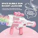 Bubbles Gun Kids Toy Rocket Soap Bubble Machine