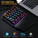 Mini Mechanical One-handed Keyboard With 35 Keys