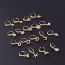 Fashion Jewelry New Popular Drop Of Zircon Pendant