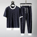 Casual Men's Round Neck Stretch Breathable Short Sleeve