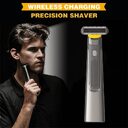 Wireless Rechargeable Precision Shaver Straight For Men Shaving