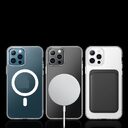 Full Transparent Back Cover Magnetic Phone Case