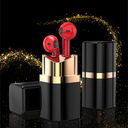 Fashion Individual Earphone Lipstick Bluetooth In-ear Noise Reduction
