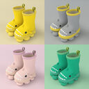 Children Boys Girls Cute Cartoon Waterproof Shoes Safety