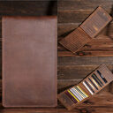 Men's Long Mobile Phone Bag Money Head Layer