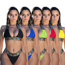 Printed Bikini Two Piece One