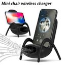 Portable Mini Chair Wireless Charger Desk Mobile Phone