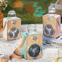 New Spray Mini Night Light Outdoor Fan Desktop